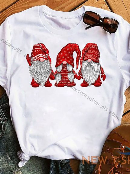three red nordic gnomes winter funny christmas graphic unisex t shirt 0.jpg