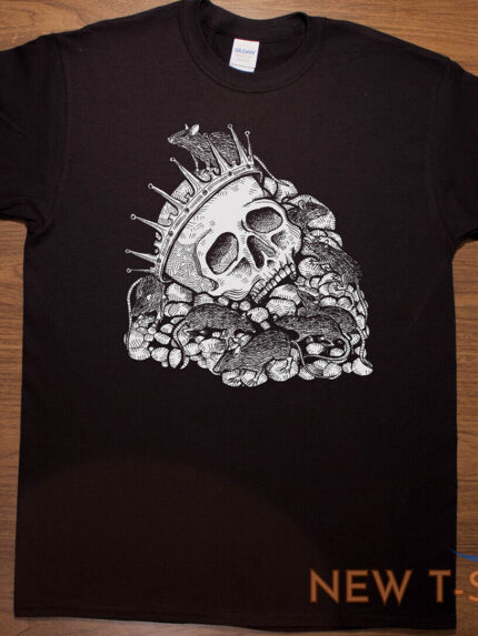 time gothic dark art surrealism t shirt by mike vivisector 0.jpg