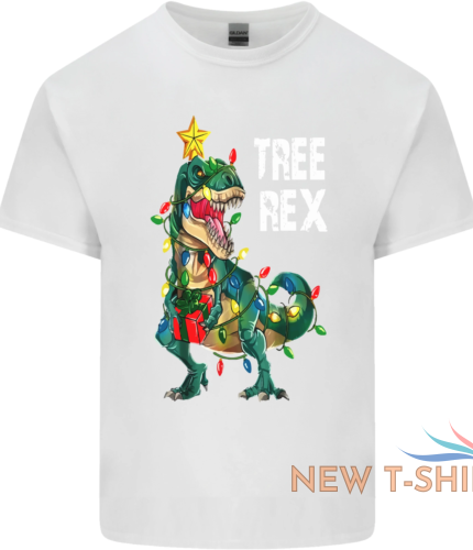 tree rex shirt christmas tree rex dinosaur t shirt white 1.png