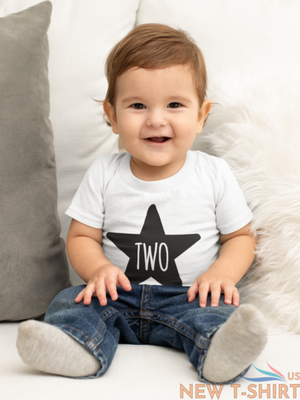 two 2nd birthday kids tshirt birthday 2 childs age gift party boy girl i am star 0.png