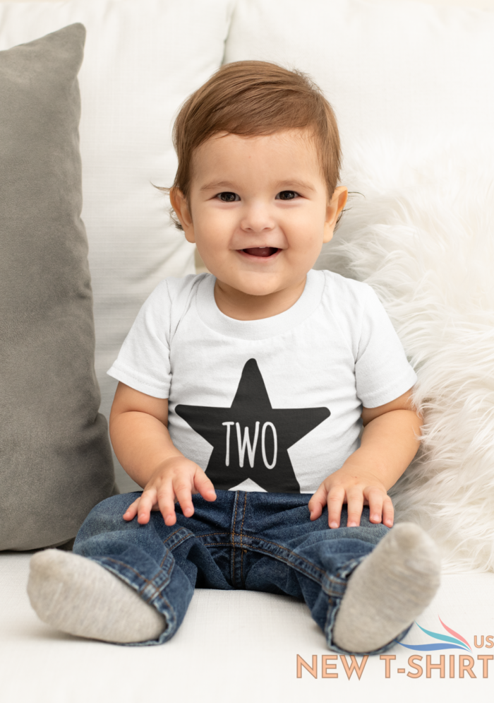 two 2nd birthday kids tshirt birthday 2 childs age gift party boy girl i am star 0.png