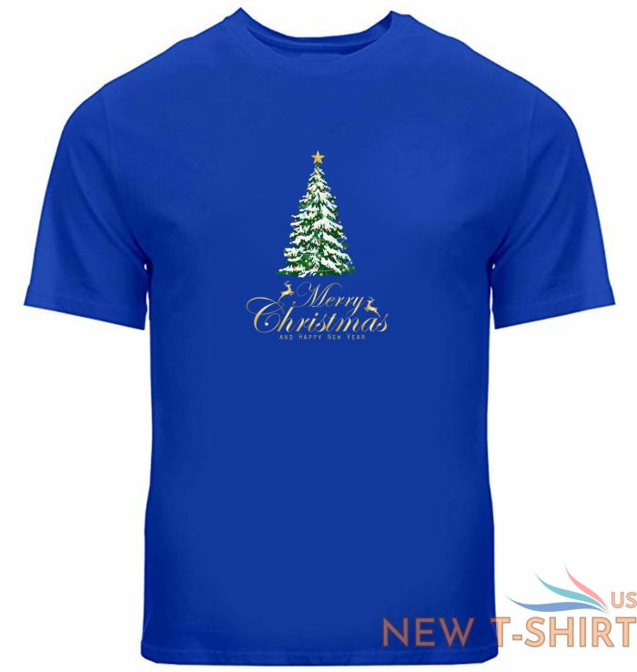 unisex tee t shirt shirt print gift merry christmas xmas tree green tree present 3.jpg