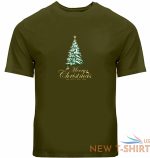 unisex tee t shirt shirt print gift merry christmas xmas tree green tree present 6.jpg