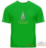 unisex tee t shirt shirt print gift merry christmas xmas tree green tree present 7.jpg