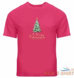 unisex tee t shirt shirt print gift merry christmas xmas tree green tree present 9.jpg