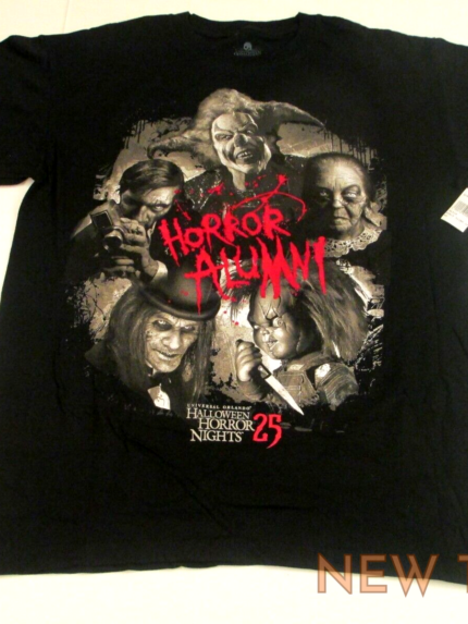 universal studios halloween horror nights 25 horror alumni tee shirt medium nwt 1.png