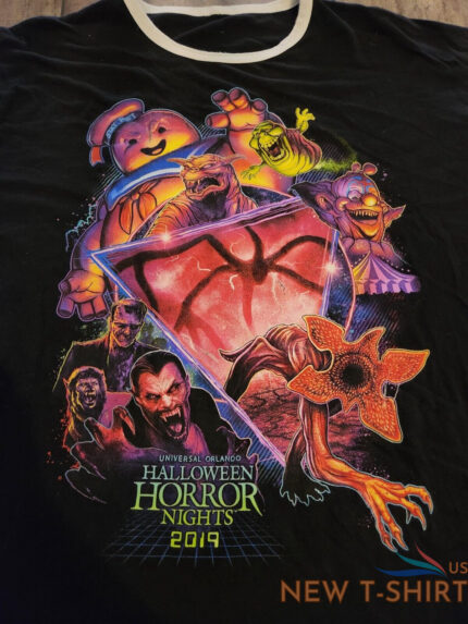 universal studios halloween horror nights shirt mens xl 2019 stranger things 1.jpg