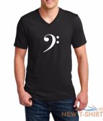 v neck bass clef t shirt music symbol shirt tee musician jazz rock band guitar 0.jpg