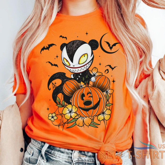 vampire teddy mickey pumpkin disney halloween party t shirt sweatshirt 3.jpg