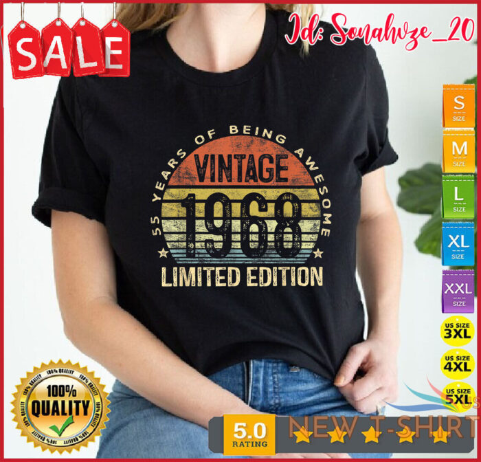 vintage 1968 limited edition 55 year old gifts 55th birthday t shirt 0.jpg