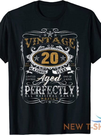 vintage 20 year old limited edition 20th birthday gifts men t shirt size s 5xl 0.jpg
