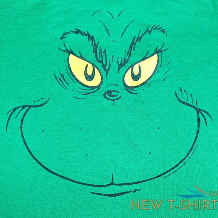 vintage 2001 dr seuss the grinch cartoon t shirt mens xl green christmas cartoon 2.jpg