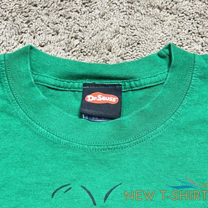 vintage 2001 dr seuss the grinch cartoon t shirt mens xl green christmas cartoon 4.jpg