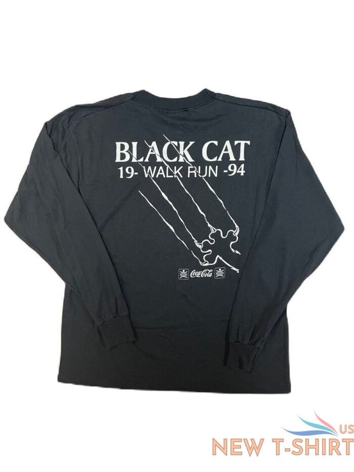 vintage 90 s halloween black cat long sleeve shirt size xl 2.jpg