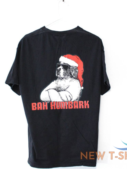 vintage big dogs sportswear bah humbark santa t shirt large 0.png