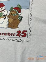 vintage december 25th stamp graphic one size sleep shirt white 1990 allusa 2.jpg