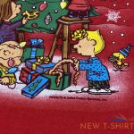 vintage peanuts gang charlie brown christmas shirt adult xl lot of 2 holiday tee 4.jpg