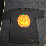 vintage single stitch sz xl halloween 1980s hallmark t shirt black pumpkin usa 0.jpg