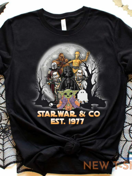 vintage star wars co est 1977 happy halloween tshirt women 0.png