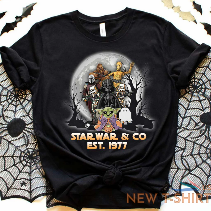 vintage star wars co est 1977 happy halloween tshirt women 0.png