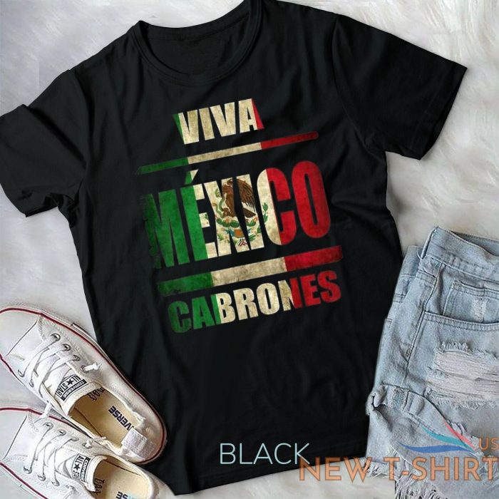 viva mexico cabrones and christmas mexico unisex t shirt 0.jpg