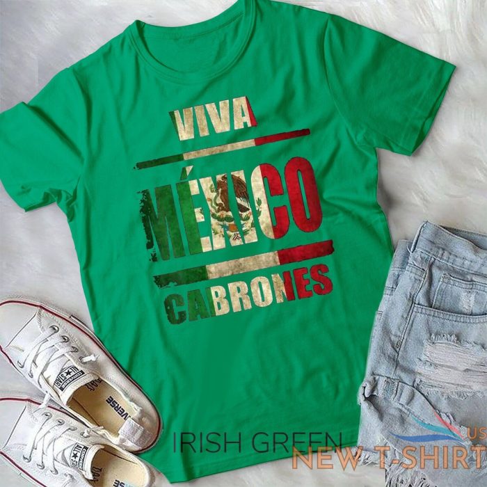 viva mexico cabrones and christmas mexico unisex t shirt 1.jpg