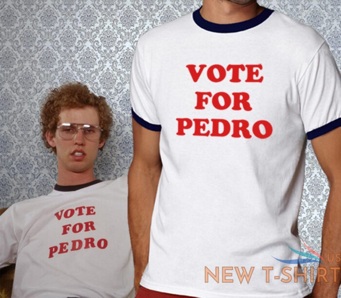 vote for pedro ringer t shirt napoleon halloween costume cosplay shirts s 2x 0.jpg