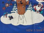 vtg 90 s christmas shirt sarcastic sz xl blue tee usa made single stitch funny 3.jpg