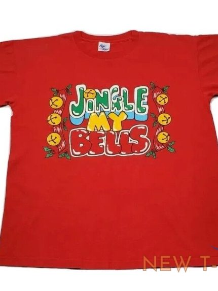 vtg fun tees jingle my bells christmas tshirt large made in usa single stitch 0.jpg