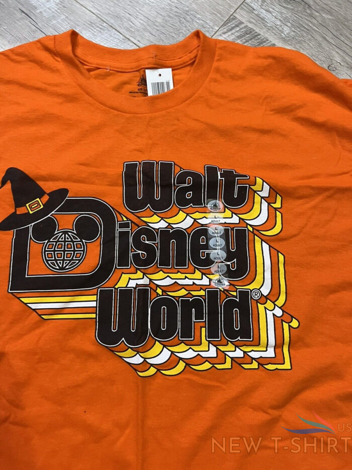 walt disney world mickey halloween orange candy corn 2023 t shirt adult large 1.jpg