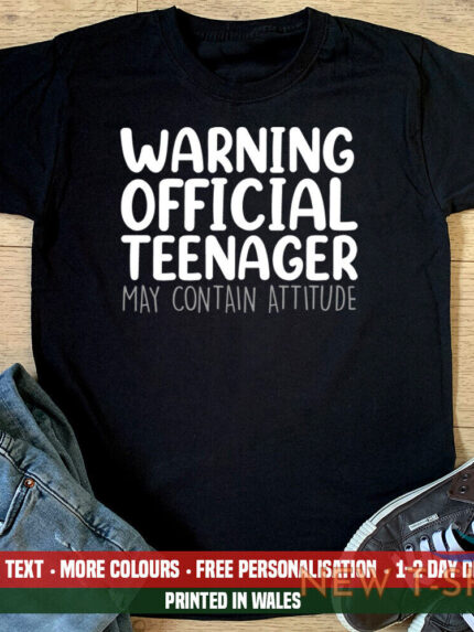 warning official teenager attitude t shirt funny 13th birthday 13 teen gift 0.jpg