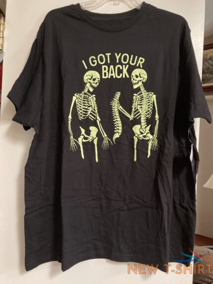 way to celebrate i ve got your back skeleton halloween t shirt men s sz 2xl new 0.jpg