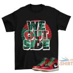 we outside sneaker shirt to match jordan 1 mid se christmas dq8417 006 0.jpg