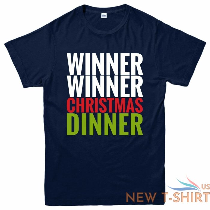 winner winner christmas dinner t shirt xmas wine party festive holiday tee shirt 2.jpg