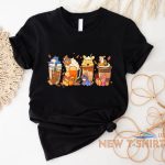 winnie the pooh coffee latte vintage fall season halloween pumpkin t shirt s 5xl 2.jpg