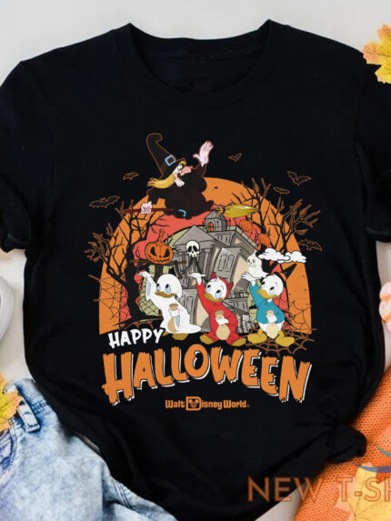 witch huey dewey louie duck trick or treat halloween t shirt sweatshirt hoodie 0.jpg