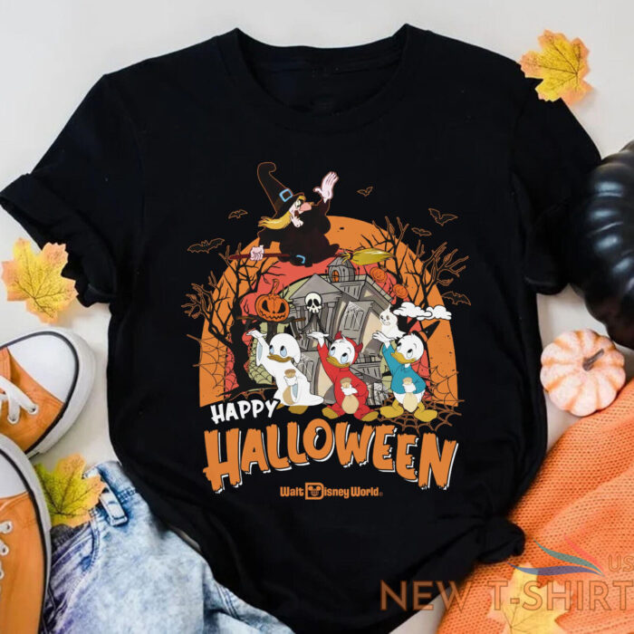 witch huey dewey louie duck trick or treat halloween t shirt sweatshirt hoodie 0.jpg