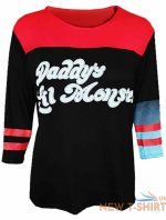 women ladies harley quinn fancy costume t shirt halloween dress 6.jpg