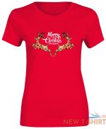 women merry christmas everyone t shirt reindeer print girls short sleeve top 3.jpg