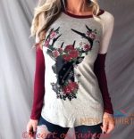 women s long sleeve holiday raglan top tee shirt with deer graphic christmas 6.jpg