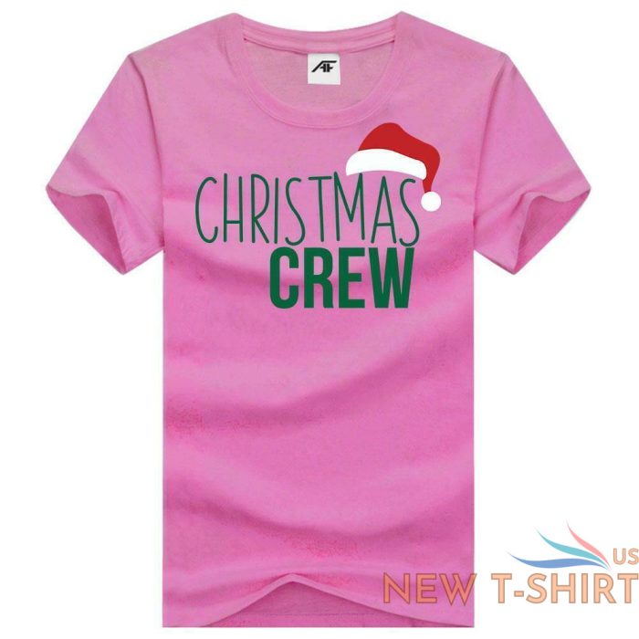 womens christmas crew printed t shirt girls short sleeve fancy casual shirt 0.jpg