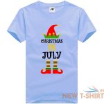 womens girls christmas in july printed t shirt short sleeve novlety top tees 4.jpg