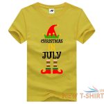 womens girls christmas in july printed t shirt short sleeve novlety top tees 6.jpg