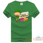 womens girls merry christmas tshirt round neck short sleeve shirts 0.jpg