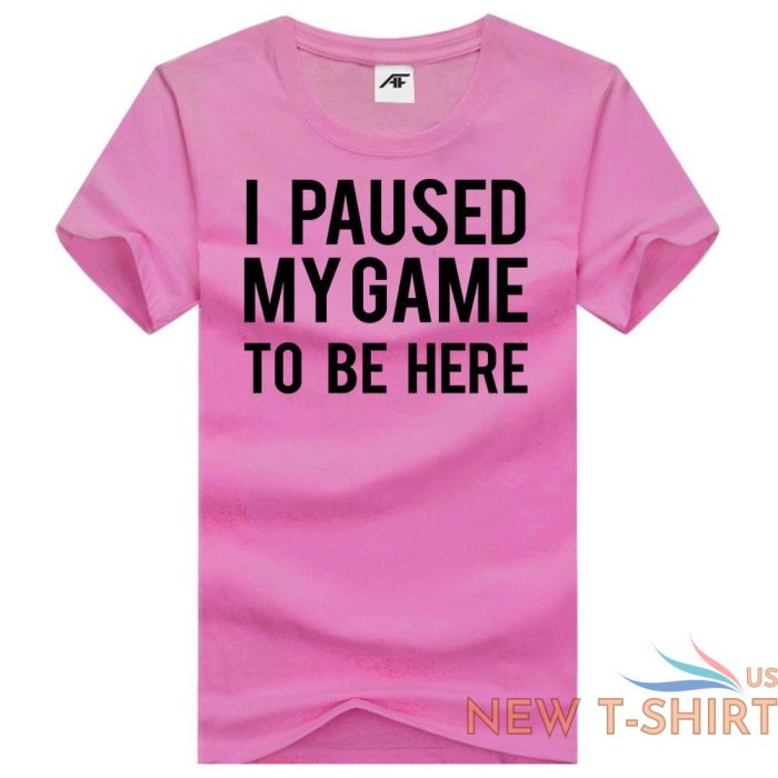 womens girls my game printed t shirt short sleeve stretchy novlety top tees 3.jpg