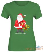 womens girls santa christmas gifts print t shirt 5.jpg