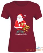 womens girls santa christmas gifts print t shirt 6.jpg