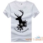 womens girls snowflake deer t shirt round neck short sleeve xmas shirts 3.jpg