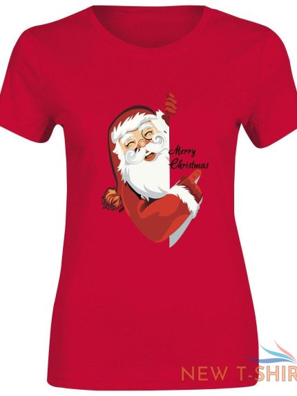 womens santa saying merry christmas print girls t shirt xmas party top tees 0.jpg