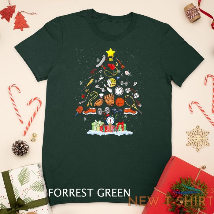 y12n physical teacher christmas tree merry xmas pe teacher unisex t shirt 4.jpg